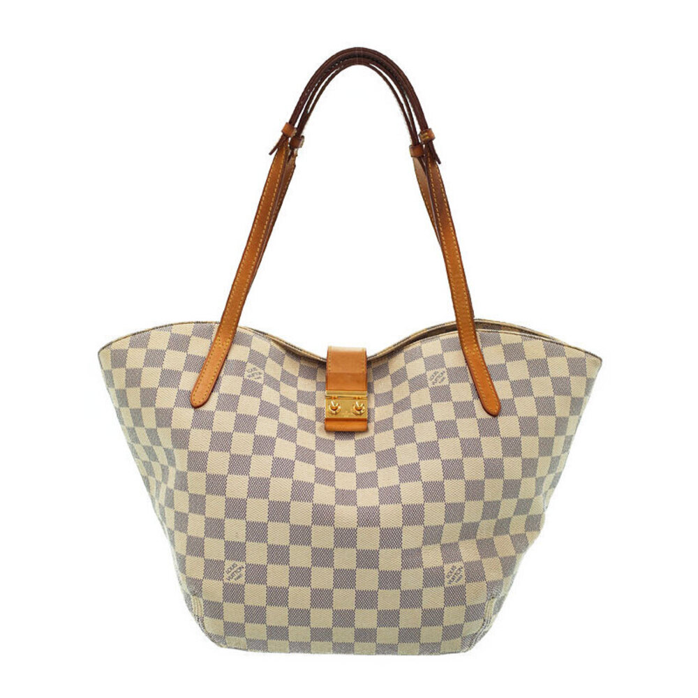 Louis Vuitton Damier Azur White Salina Tote Bag